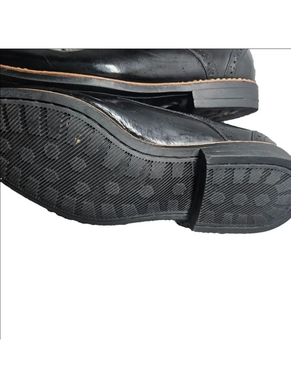 Sandro Moscoloni Black Leather Oxford Dress Shoes – Men’s Size 10 – New / Never